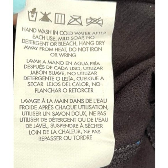 TYR DuraFast Elite Kaleidoscope DiamondFit One Piece Swimsuit Blue Green Size 16 - Picture 5 of 7